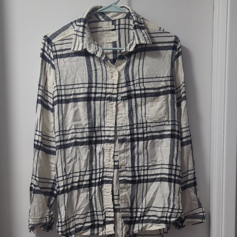 American Eagle Boyfriend Fit Flannel